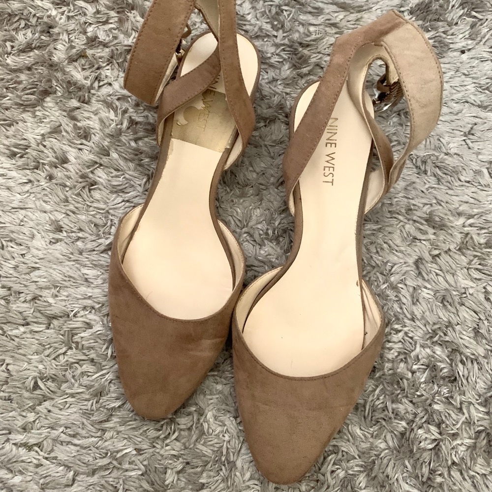 Nine West heels with strap